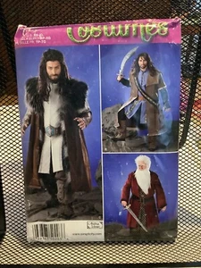 Simplicity PATT 0203 MENS GAME OF THRONES VIKING MEDIEVAL WARRIORS COSTUME XS-XL - Picture 1 of 2