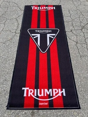 Alfombrillas SuperCool Triumph Moto - Tipo Goma PVC Foto 1 de 2