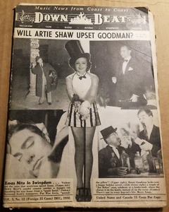 Down Beat Magazine December 1938, Benny Goodman, Raymond Scott, Irwin, 10 CUTS - Picture 1 of 7