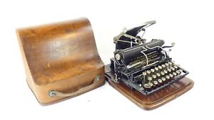 WOW Máquina de escribir FITCH Nº1 1888 American Model Typewriter Schreibmaschine