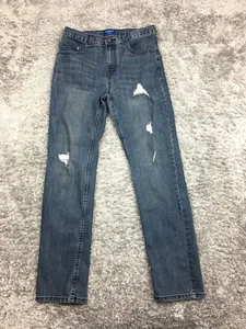 Arizona Jean Co Slim Fit Boys Jeans Size 20 Blue Denim Straight Leg - Picture 1 of 11