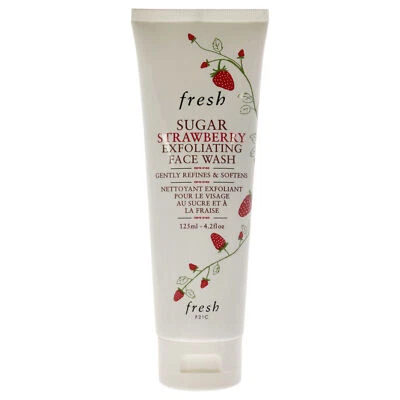 Sugar Strawberry Exfoliating Face Wash by Fresh for Women - 4.2 oz Cleanser - Image 1 of 3