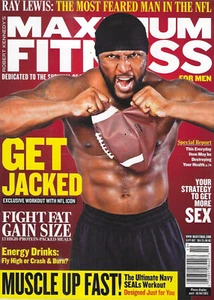 Maximum Fitness Magazine Ray Lewis High Protein Meals Ultimate Navy Seal Workout - Picture 1 of 12