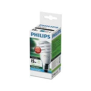 Philips Spiral E27 CFL 900Lm Cool Daylight 15W Globe. - Picture 1 of 1