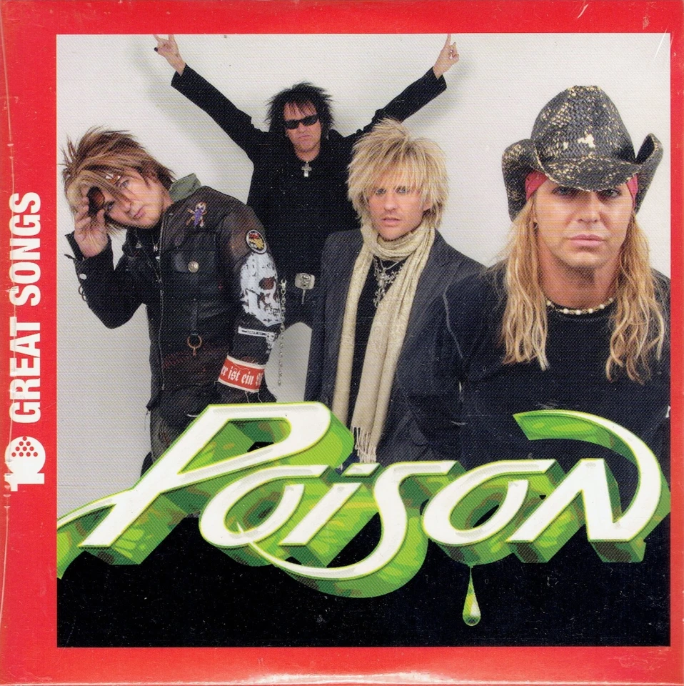 CD - POISON - 10 Great songs - Photo 1/2