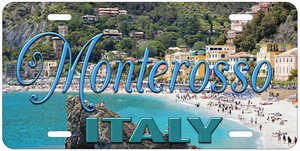 Matrícula de coche Monterosso Italia novedad - Imagen 1 de 3