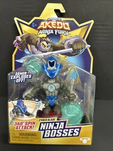 Legends of Akedo Ninja Boss Cyber Blade Spielfigur mit doppelter Verteidigungsrüstung - Bild 1 von 12