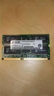 SM572648578D9BPSEE Smart Modular 512MB PC133 133MHz ECC Unbuffered CL3 144-Pin  - Image 1 of 2