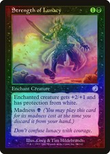 Strength of Lunacy FOIL Torment PLD Black Uncommon MAGIC MTG CARD ABUGames