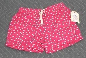 Faded Glory Girls' Pull On Pink/ White Dots Shorts Size 6 #383 - Picture 1 of 4