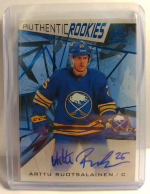 2021-22 SP Game Used Authentic Rookies Arttu Ruotsalainen AUTO RC #156 - Image 1 of 2