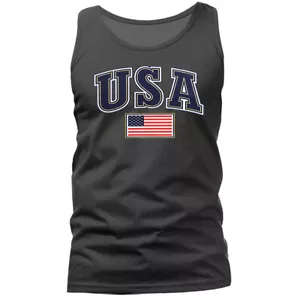 Vereinigte Staaten von Amerika USA Patriotisch American Pride Grafik Tank Top - Bild 1 von 8