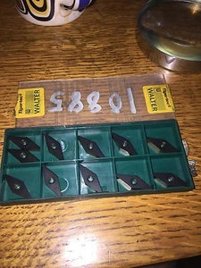 WALTER TIGER TEC  CARBIDE INSERTS QUANTITY 11VNMA 160408 WAK20  - Imagen 1 de 2