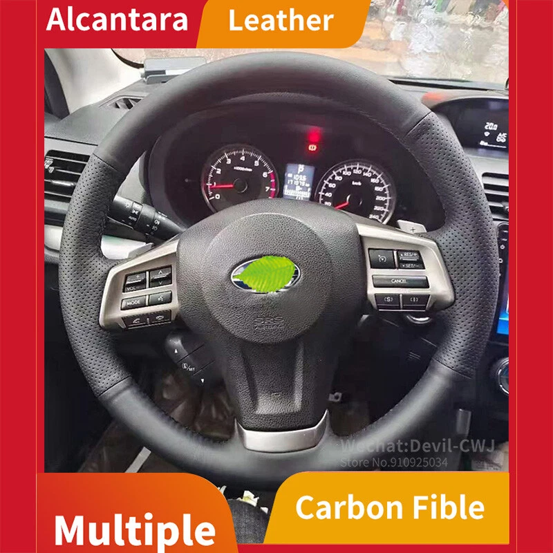 Чехол на руль для Subaru Forester Impreza 2008-2015 кожаный салон - Изображение 1 из 4