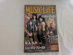 Music Life Japanese Rock Magazine W.A.S.P./Judas Priest Nov. 1984 - Picture 1 of 9