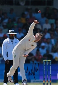 Todd Murphy handsigniertes Australien 12x8 Foto Cricket Autogramm The Ashes 2023 3 - Bild 1 von 1