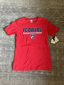 Youth MLS Soccer FC Dallas T-shirt Red Size XL Q5 - Picture 1 of 6
