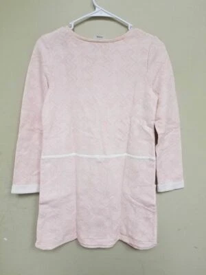 Genuine Kids by Oshkosh Girls Sweater Dress Size L (10-12), Light Pink 524345 - Image 1 of 2