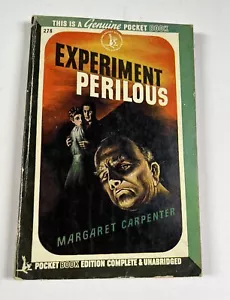 Margaret CARPENTER / EXPERIMENT PERILOUS 1944 1st Printing - Picture 1 of 10
