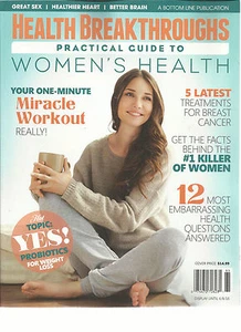 HEALTH BREAK THROUGHS PRACTICAL GUIDE TO WOMEN'S HEALTH, 2016  ( MIRACLE WORKOUT - Picture 1 of 1