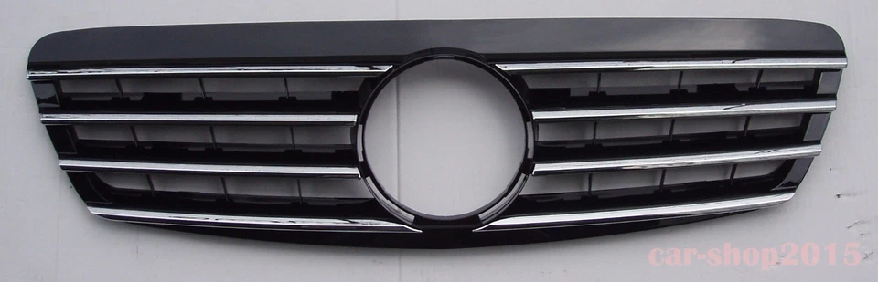 Rejilla delantera para Mercedes Benz Clase S W220 Cromo y Negro 1998-2001 S600 S500 Foto 1 de 1