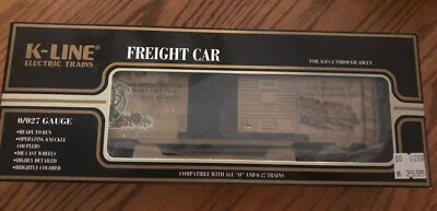K-Line K-641-7403 Holiday Classic Box Car O Gauge 1998 New Sealed in Box - Image 1 of 2