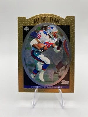 1996 Upper Deck NFL - CURTIS MARTIN - All NFL Team - HOF - Patriots - #AN12 - Image 1 of 2