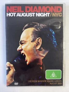 Neil Diamond - Hot August Night Nyc (DVD , 2009) Very Good Condition All Regions - Picture 1 of 5