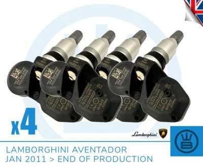 LAMBORGHINI AVENTADOR TPMS 7PP 907 275F tyre pressure valve JAN 2011 - EOP - Image 1 of 4