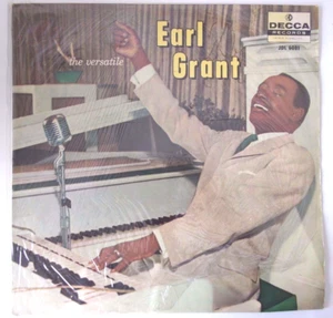 1958 EARL GRANT The Versatile LP (Mono) JAZZ - Japan  DECCA JDL 6081 Excellent - Picture 1 of 5