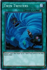 *** TWIN TWISTERS *** MP16-EN221 MINT/NM SUPER RARE 3 AVAILABLE! YUGIOH! - Picture 1 of 1