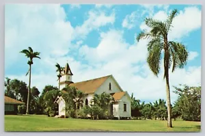 Lihue Kauai Hawaii, Iglesia Luterana Lihue, Postal De Colección - Imagen 1 de 2