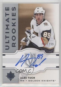 2017-18 Ultimate Collection 2007-08 Retro Rookies /299 Alex Tuch Rookie Auto RC