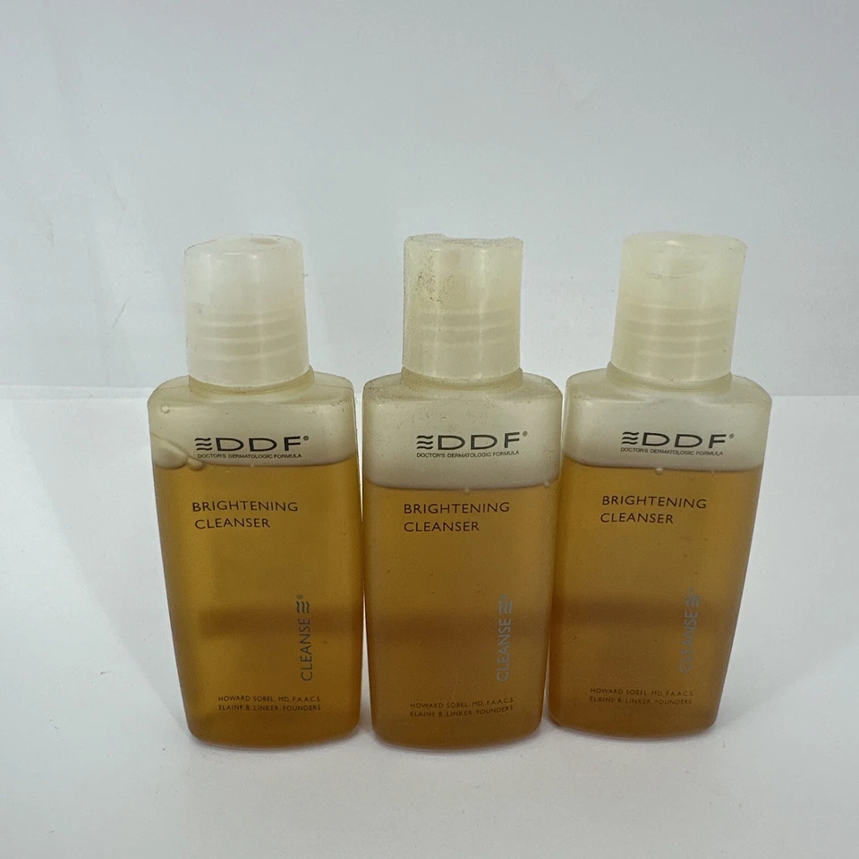 PACK 3 DDF Doctor's Fórmula Dermatológica Limpiador Iluminador Tamaño de Viaje x3 NUEVO Foto 1 de 4