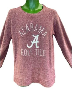 NCAA Alabama Marea Carmesí Difusa Gran Tamaño Sudadera Para Mujer Grande - Imagen 1 de 3