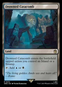 Magic The Gathering MTG DROWNED CATACOMB Doctor Who NM Near Mint - Picture 1 of 1