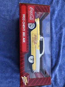 1/18 Johnny Lightning Coca-Cola 1955 Chevy Bel Air In Original Box New - Picture 1 of 5