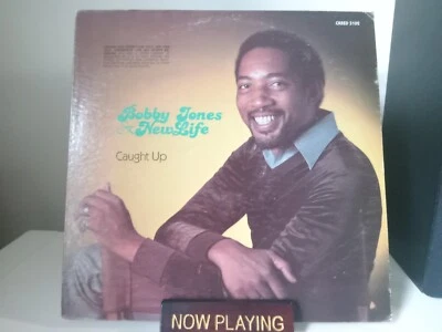 Bobby Jones & New Life Caught Up LP Black Gospel Creed Records White Label Promo - Image 1 of 4