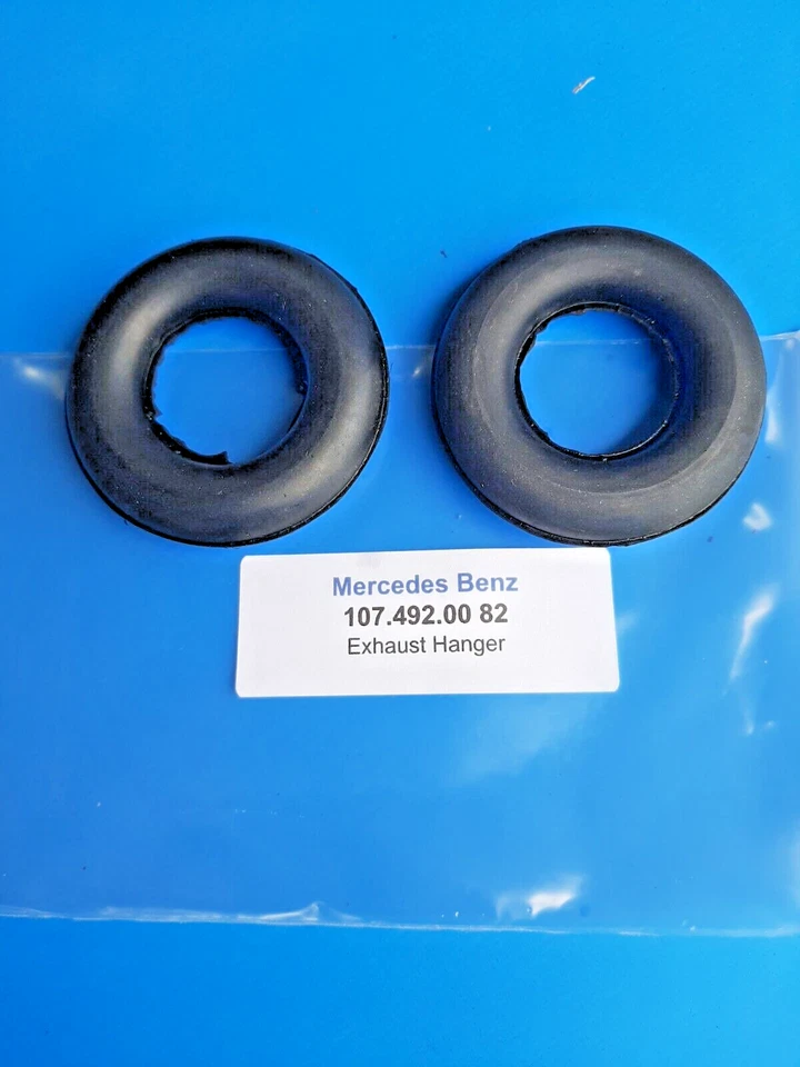 Cabide de escape Audi, Mercedes Benz, BMW Alfa Romeo Alfetta Milano GTV6 conjunto de 2 - Imagem 1 de 3