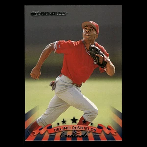Tarjeta de béisbol Delino DeShields #193 1998 Donruss St. Louis Cardinals MLB - Imagen 1 de 3