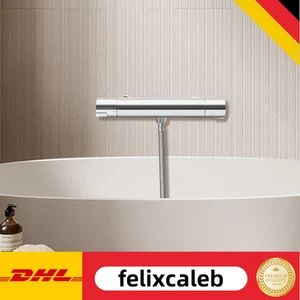 Thermostat Duscharmatur Chrombeschichtete Duscharmatur Mit Sicherheitstaste - Bild 1 von 19