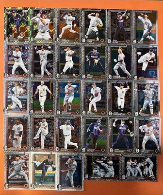 DETROIT TIGERS 2025 Topps 582 Montgomery Club PAQUETE DE EQUIPO (rd Descripción) Foto 1 de 2