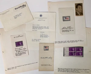 Harry Truman, Richard Nixon & Hubert Humphrey Autogramm Displays (4) - Bild 1 von 1