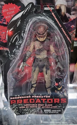 NECA PREDATORS MOVIE MASKED BERSERKER PREDATOR 7" FIGURE NEW AUTHENTIC 2010 *US* - Image 1 of 4