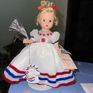 Madame Alexander 8”Little Miss American Pride 14540 2003 - Picture 1 of 5