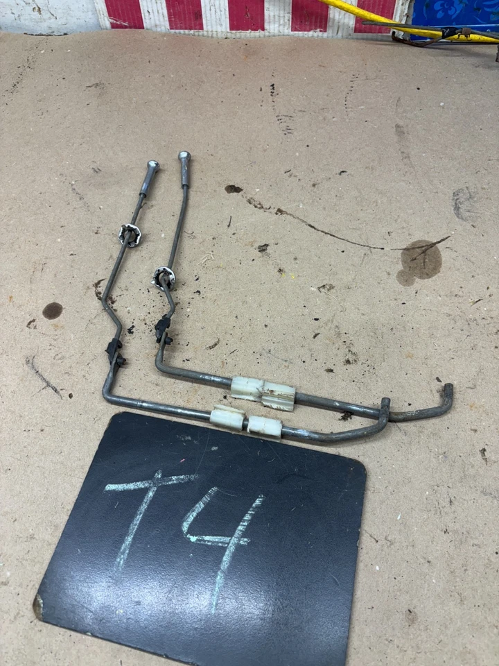 1968 1972 Cutlass Malibu 442 Chevelle cerradura de puerta varilla de acoplamiento conjunto de pares de barras OEM SS Foto 1 de 4