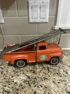 Hubley Mighty Metal Toys Rammgerät LKW 12" orange 🔥1964 - Bild 1 von 15