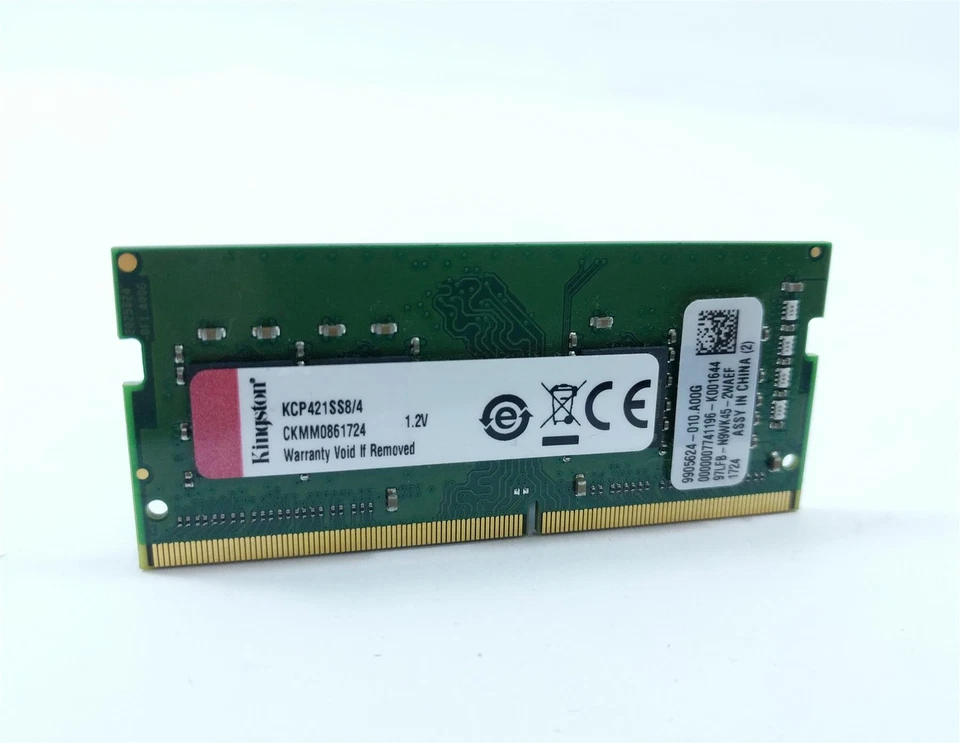 Kingston KCP421SS8/4 4GB PC4-17000 DDR4-2133 260-Pin Laptop RAM - Image 1 of 1