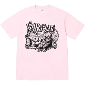 SUPREME FUCKIN BLOWOUT TEE Pink T-Shirt FW25 Rob Zombie Graphic Print Size Small - Picture 1 of 4