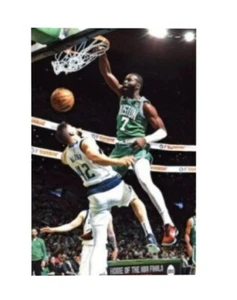 Classic Sports Prints - Boston Celtics Jaylen Brown - Ready2Hang - HUGE canvas - Picture 1 of 4